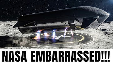 NASA en China verrast door nieuw plan van SpaceX om ruimteschip zonder poten op de maan te laten ...