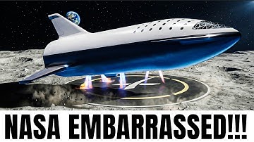 NASA en China verrast door nieuw plan van SpaceX om ruimteschip zonder poten op de maan te laten ...