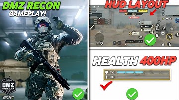 10 New Secret Things You Need To Know About CODM DMZ Recon - CODMobile 