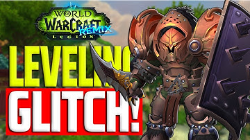 This LEVELING GLITCH Gives You Level 80 In 1 Hour! | WoW: Legion Remix