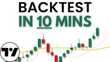 How to Backtest a Trading Strategy in TradingView in 10 Minutes | Pine Script Tutorial