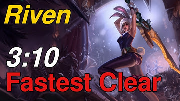 Riven Jungle BUFFS | 3:10 Red Start Clear