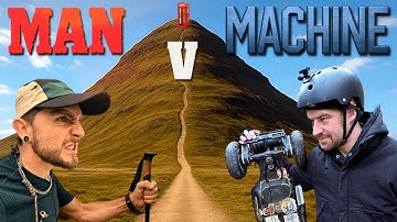 WE RACED OVER A MOUNTAIN