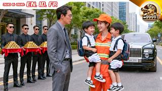 CEO’s Two Kids Hug Filthy Trash Sweeper Girl Calling “Mom”, Turns Out She Is The CEO’s Missing Wife