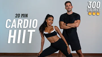 20 MIN INTENSE HIIT WORKOUT - ALL STANDING - Full Body, No Equipment, No Repeats