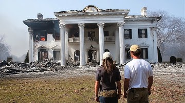 How This Couple Bought a Burned Mansion to Transform It into a Luxurious Home |  @realmikethakur