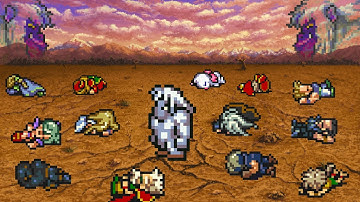 Can You Beat Final Fantasy 6 Without Equipment, Magic, Relics, Magicite, Gil, Running, AND MORE?