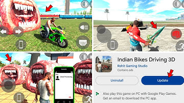 Train Eater Cheat Code 🤑| New Super Power Cheat code in indian bike driving 3d🔥| igs gamer