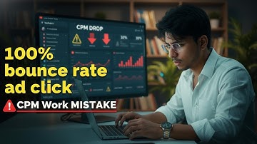 100% bounce rate ad click -  YouTube CPM Work Mistake