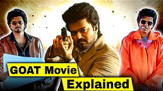 The GOAT Movie Explained In HINDI | Greatest of All Time Explain In HINDI | GOAT Film Recap In HINDI