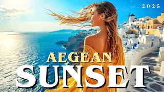 Cafe De Anatolia - Sunset In Aegean (Greek Music & Organic House Mix 2025)