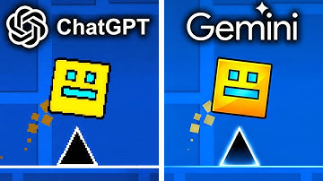 ChatGPT vs Gemini Make Geometry Dash From Scratch