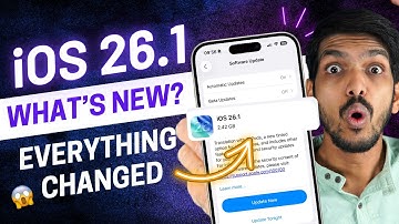 iOS 26.1 Released - What