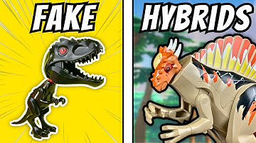 Ik bouwde neppe Lego-dinosaurushybriden