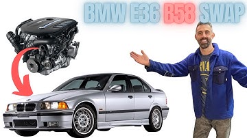 I Should Have Known! Can This E36 Handle This Unusually Large B58 Gen2 Engine!? Click To Find Out!