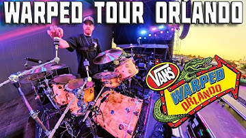 WARPED TOUR ORLANDO 2025 | Drum Tech Day in the Life