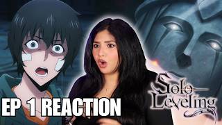 IS EVERYONE GOING TO DIE?! FINALLY Watching Solo Leveling!! - Ep 1 Reaction