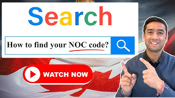 How to find the RIGHT NOC CODE? | How to match your JOB DUTIES correctly | Canada PR