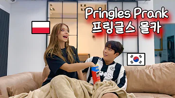 Pringles Prank On My Girlfriend | International couple, Korean&Polish