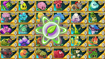 30 NEWEST Plants Max Level Power Up Vs All Zombies - Who Will Win? - Pvz 2 Plant vs Plant