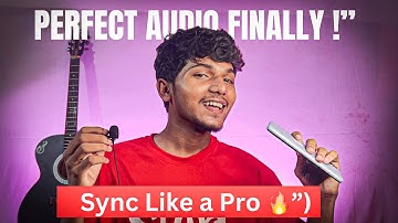 How to Match Audio & Video Perfectly ( Record audio with smartphone )