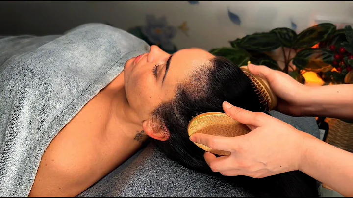 ASMR Scalp Massage with Lots of Oil | Hair Oiling & Scalp Scratching (No Talking)