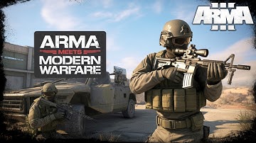 Greatest COD Modern Warfare Mission MODDED in ARMA 3?!