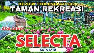 ADA DINOSAURUS DI SELECTA MALANG TERBARU - Review Lengkap 2024 - Tiket, Kolam Renang, Taman, Wahana,