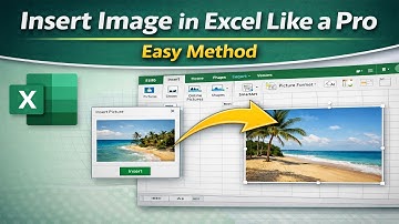 How to Insert Picture in Excel with one click | Step by Step Guide