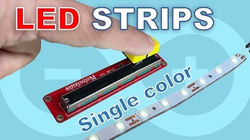LED Strips & Arduino – Understanding 5V and 12V Single-Color Strips