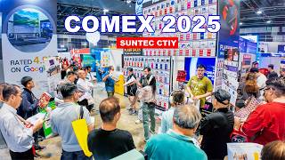 📱 Singapore COMEX 2025 | Singapore Largest SG60 Edition IT Show at Suntec City Mall🇸🇬📸😍👍