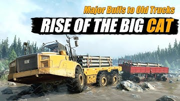 Snowrunner Major Buffs to old trucks | Lets test them