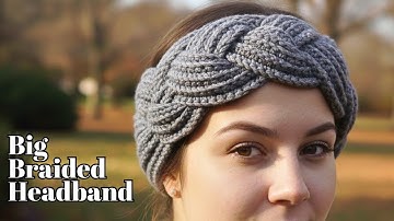 CHUNKY BRAIDED HEADBAND (Easy Tutorial for Beginners!)