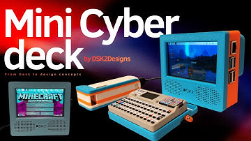 i built a Mini Cyberdeck computer