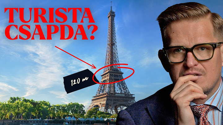 Az EIFFEL-TORONYBAN ebédeltem! 2 MICHELIN CSILLAGOS turistacsapda?