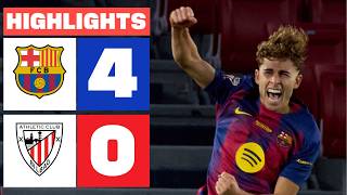 FC BARCELONA 4 - 0 ATHLETIC CLUB | HIGHLIGHTS LALIGA EA SPORTS