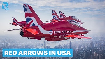 RAF Jets Fly To (And Over!) America | Red Arrows: Kings Of The Sky | Full Series 2