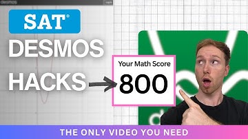 DESMOS SAT MATH - How to Solve Every SAT Math Problem with DESMOS