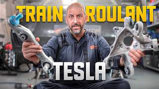 TESLA a un PROBLÈME de FIABILITÉ ? 🤔 Remplacement tirants de pont et porte-moyeu