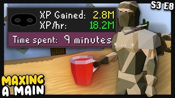 Deze methode levert 18 miljoen XP/UUR op!! | OSRS - Een hoofdgame maximaliseren