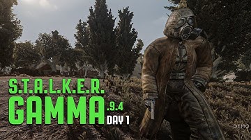 Returning to the BEST open world survival game - S.T.A.L.K.E.R. GAMMA .9.4 Day 1