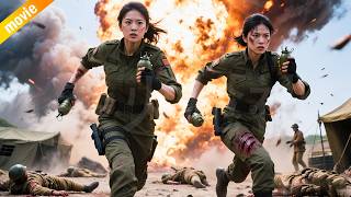 Stunning explosion! Sisters team up to raid enemy’s arms depot, blowing the Japanese troops to bits!