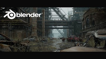 Abandoned Factories - Full 3D CGI - Blender 4.5