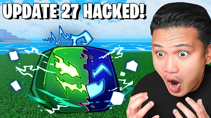 BLOX FRUITS UPDATE 27 GOT HACKED!!