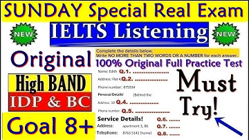 IELTS LISTENING PRACTICE TEST 2025 WITH ANSWERS | 16.11.2025