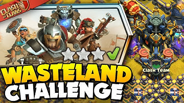 Easily 3 Star Wasteland Rumble Challenge (Clash of Clans)