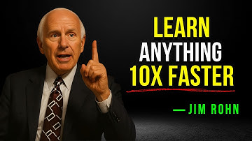 The Secret to Learn Anything 10x Faster - Jim Rohn Motivation