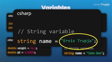 C# Variables: How Programs Remember Data