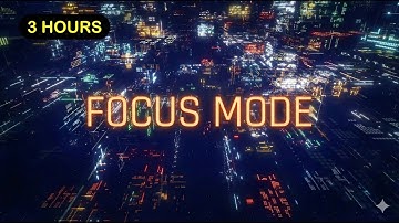 💻 Soft Techno Mix for Deep Focus (3 Hours)