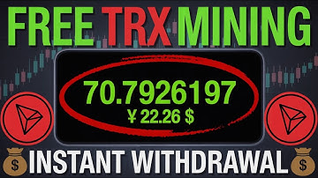 New Tron TRX Mining Site 2026 | Tron (TRX) Mining Site Withdrawal proof | Cryptocurrency